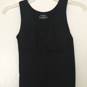 Black large camishaper tank